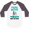 papa und sohn 3/4 Sleeve Shirt