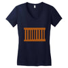 wall Women's V-Neck T-Shirt