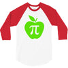 apple pi 3/4 Sleeve Shirt