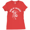 sons of anarchy reaper logo Ladies Fitted T-Shirt