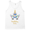 birthday unicorn family series birthday boy Tank Top
