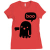 Ghost Of Disapproval Ladies Fitted T-Shirt