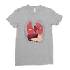 heart attack Ladies Fitted T-Shirt