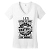 Leo Hated By Many Wanted By Plenty Women's V-Neck T-Shirt