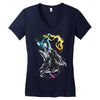 wolf Women's V-Neck T-Shirt