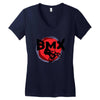 bmx Women's V-Neck T-Shirt