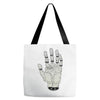 the hand of destiny Tote Bags