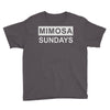 mimosa sundays brunch mens Youth Tee