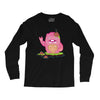 mrs yetti and her poops Long Sleeve Shirts