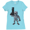 time traveling cyborg Ladies Fitted T-Shirt