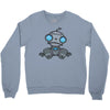 sad robot Crewneck Sweatshirt