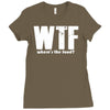 where's the food Ladies Fitted T-Shirt