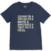 natural queens rock V-Neck Tee
