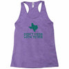 don't mess with tetris Racerback Tank