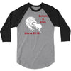 british and irish lions 3/4 Sleeve Shirt