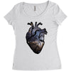 galaxy heart Women's Triblend Scoop T-shirt