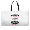 Super Cool Grandad Of A Freaking Awesome Grandson Weekender Totes