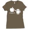 i fixed it Ladies Fitted T-Shirt