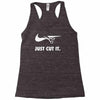 just cut it Racerback Tank