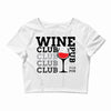 Wine Club pub Crop Top