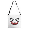 monstre visage Adjustable Strap Totes