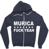 murica Zipper Hoodie