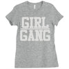 girl gang Ladies Fitted T-Shirt
