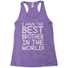 sister from brothers Racerback Tank