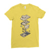 gameboy breakdown Ladies Fitted T-Shirt