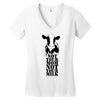 not your mom not your milk Women's V-Neck T-Shirt