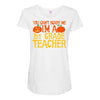 you can't scare me i'm a 1st grade teach Maternity Scoop Neck T-shirt
