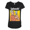 sploosh Maternity Scoop Neck T-shirt