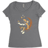 Do You Want To Go To Space Women's Triblend Scoop T-shirt