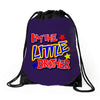 i'm the little brother Drawstring Bags