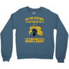 on the 8th day god created the redhead because someone had to have bra Crewneck Sweatshirt