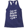 cash me outside howbow dah Racerback Tank