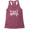 i beat anorexia Racerback Tank