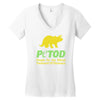 petod Women's V-Neck T-Shirt