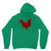 chiken red Unisex Hoodie