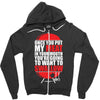 once you put my meat in your mouth Zipper Hoodie
