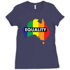 Vote Yes-Australia Marriage Equality Ladies Fitted T-Shirt