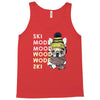 ski mood french bulldog Tank Top