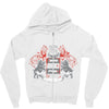 black knight coat of (no) arms Zipper Hoodie