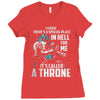 i know there a special place in hell for me Ladies Fitted T-Shirt