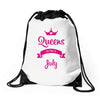 queens are born in july Drawstring Bags