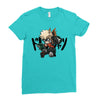 my hero academia katsuki bakugo Ladies Fitted T-Shirt