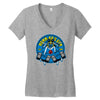 mumm ra's gym (2) Women's V-Neck T-Shirt