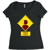 head shot Women's Triblend Scoop T-shirt