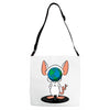 take over the surreal Adjustable Strap Totes