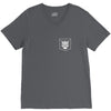 106. shield pocket 033 dv men tshirt black V-Neck Tee